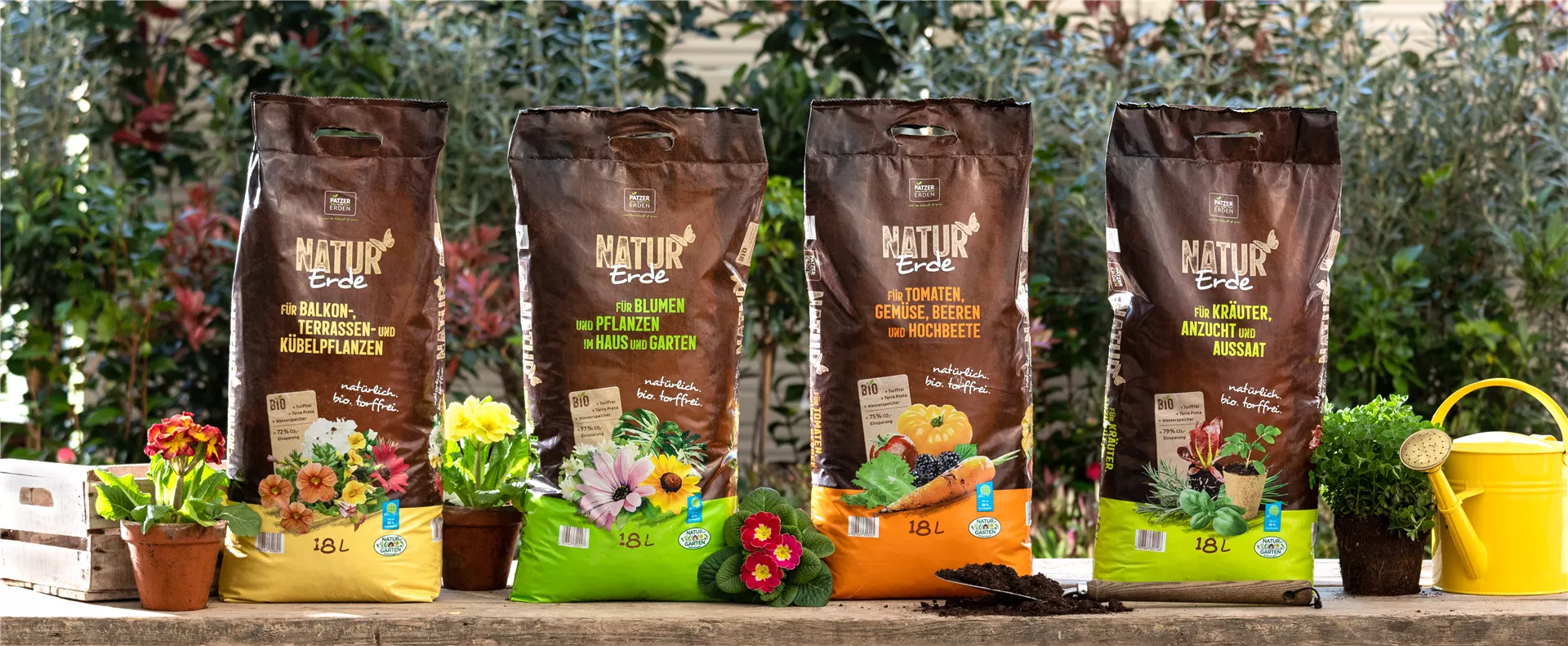 NATUR Erde für Kübelpflanzen kaufen Florado