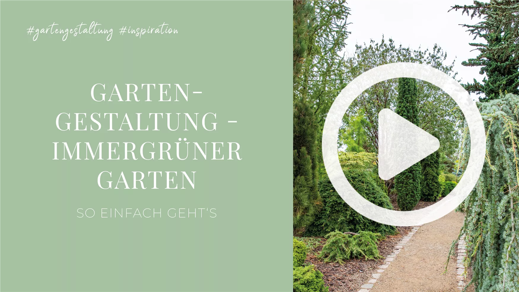 Gartengestaltung - Immergrüner Garten Gartengestaltung - Immergrüner Garten