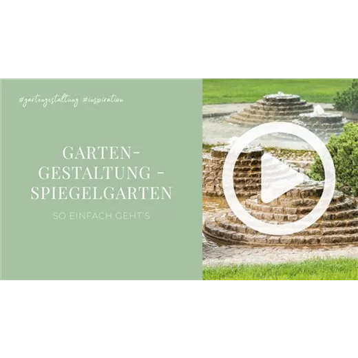 Gartengestaltung - Spiegelgarten Gartengestaltung - Spiegelgarten