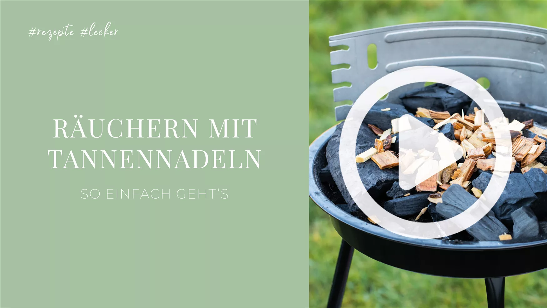 Räuchern mit Tannennadeln