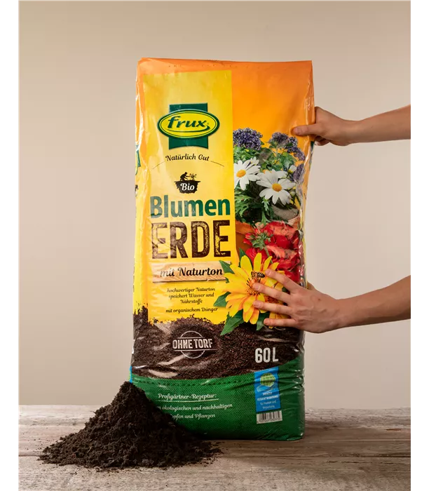 Frux Bio Blumenerde -torffrei- 60l 