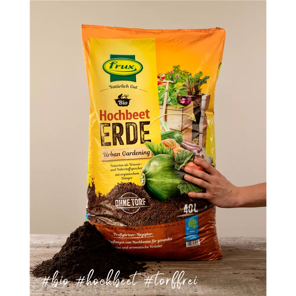 Frux Bio Hochbeeterde – Urban Gardening Frux Bio Hochbeeterde – Urban Gardening
