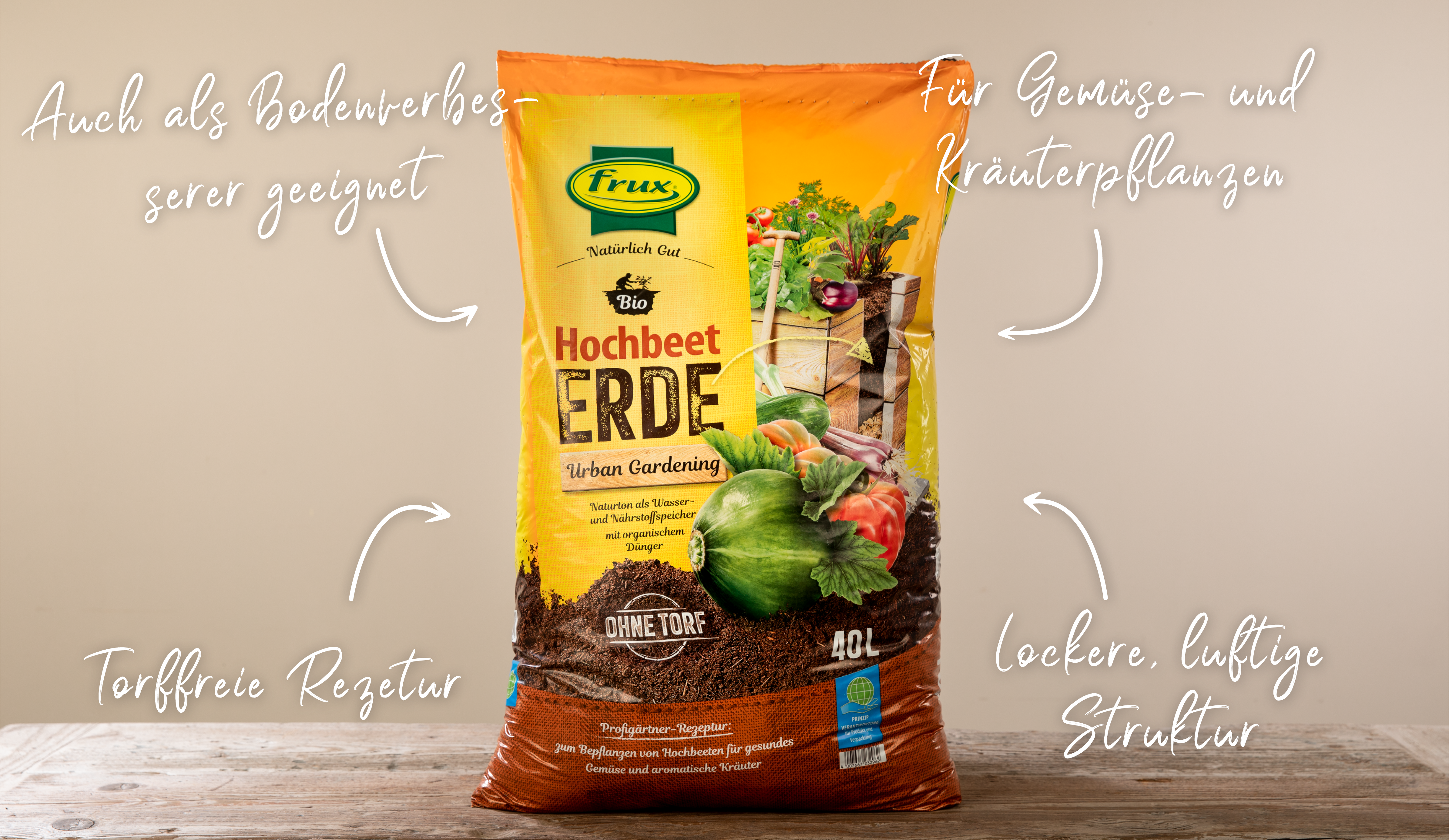 Frux Bio Hochbeeterde online kaufen | Florado