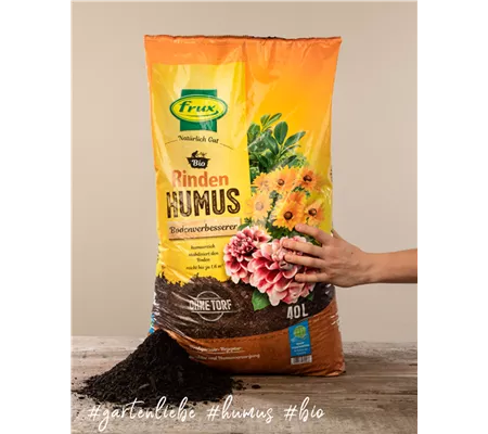 Frux Bio Rindenhumus – Bodenverbesserer
