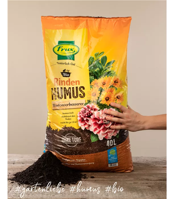  Frux Bio Rindenhumus – Bodenverbesserer 40l