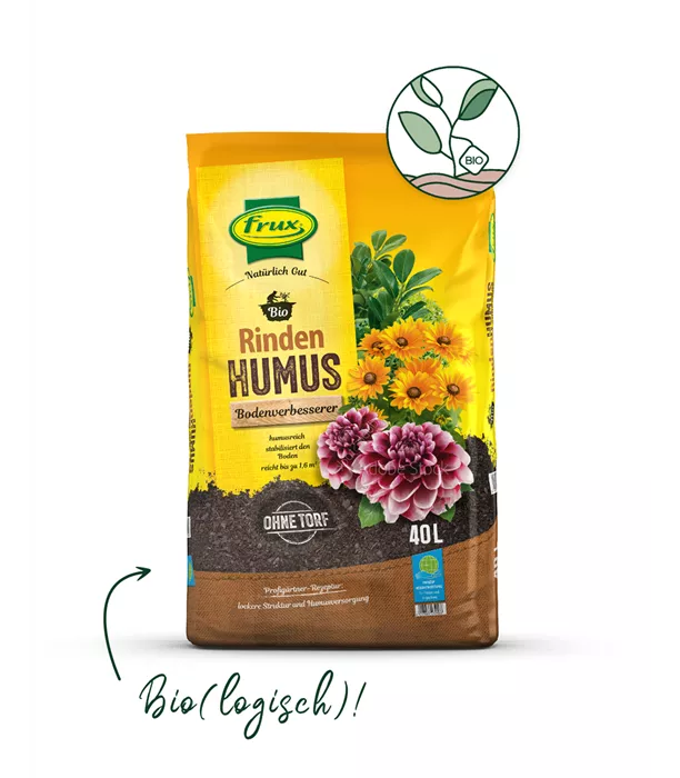  Frux Bio Rindenhumus – Bodenverbesserer 40l - Herausragende Eigenschaft