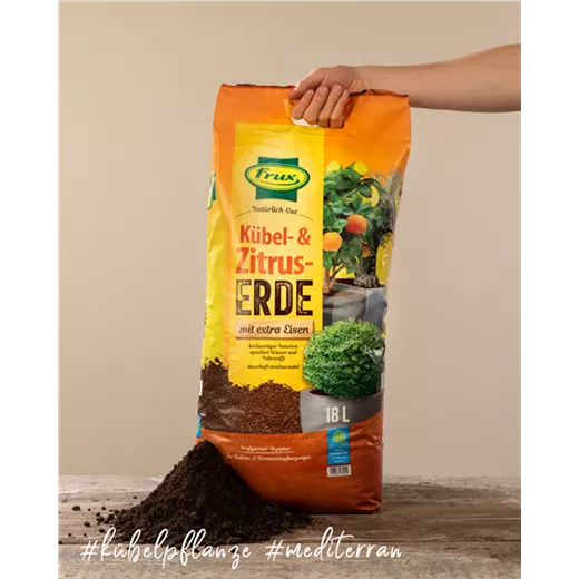 Frux Kübel- & Zitruserde -mit extra Eisen- Frux Kübel- & Zitruserde -mit extra Eisen-