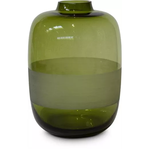 fleur ami LUNE Vase oliv decor Ø21/29 cm fleur ami LUNE Vase oliv decor Ø21/29 cm