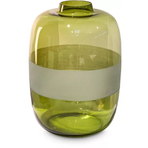 fleur ami LUNE Vase oliv decor Ø25/35 cm fleur ami LUNE Vase oliv decor Ø25/35 cm