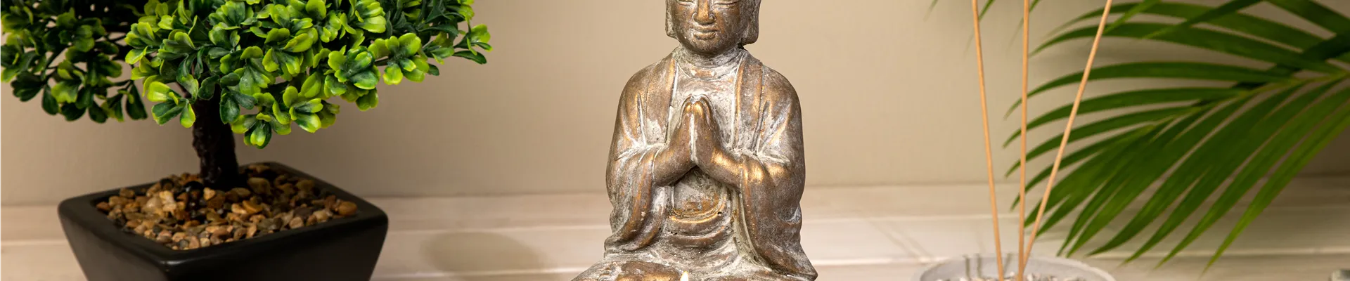 Dekoration - Buddha Statue